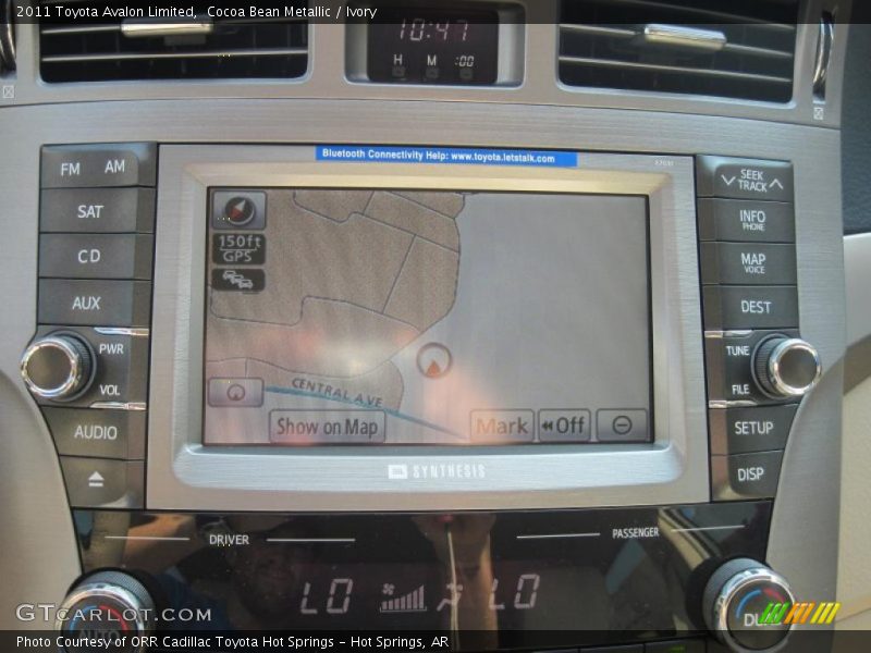 Cocoa Bean Metallic / Ivory 2011 Toyota Avalon Limited