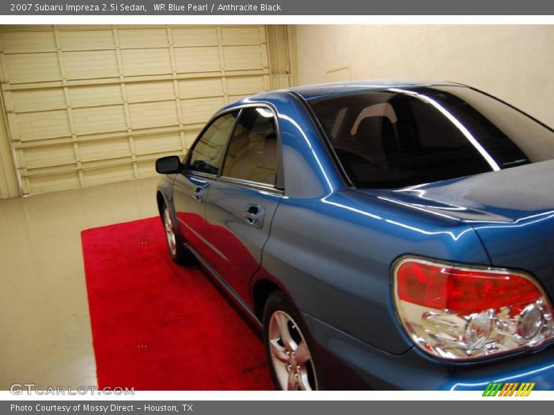 WR Blue Pearl / Anthracite Black 2007 Subaru Impreza 2.5i Sedan