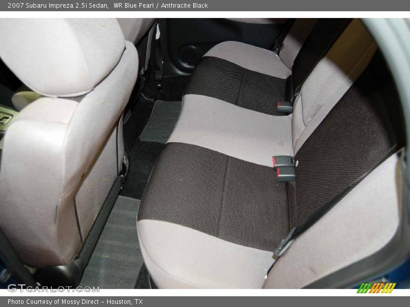 WR Blue Pearl / Anthracite Black 2007 Subaru Impreza 2.5i Sedan