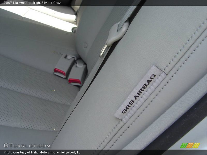 Bright Silver / Gray 2007 Kia Amanti
