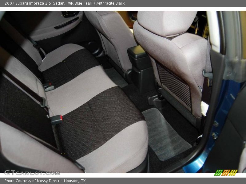 WR Blue Pearl / Anthracite Black 2007 Subaru Impreza 2.5i Sedan