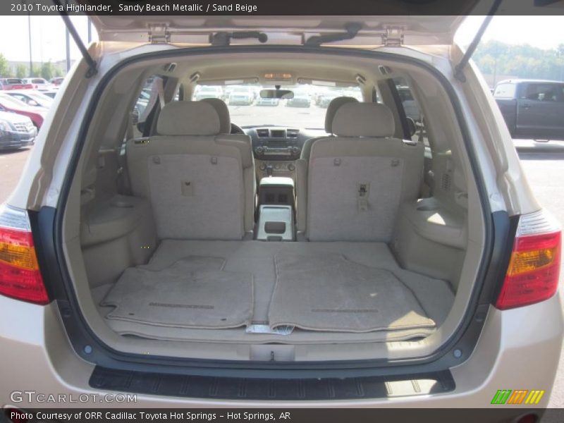Sandy Beach Metallic / Sand Beige 2010 Toyota Highlander
