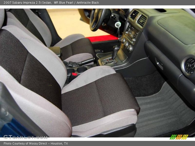 WR Blue Pearl / Anthracite Black 2007 Subaru Impreza 2.5i Sedan