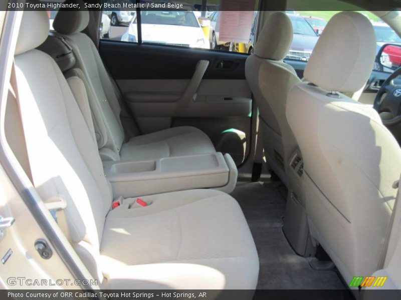 Sandy Beach Metallic / Sand Beige 2010 Toyota Highlander