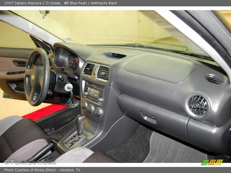 WR Blue Pearl / Anthracite Black 2007 Subaru Impreza 2.5i Sedan