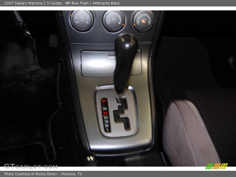 WR Blue Pearl / Anthracite Black 2007 Subaru Impreza 2.5i Sedan