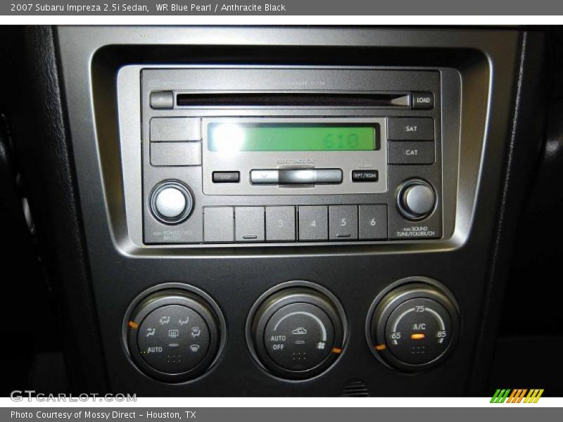 WR Blue Pearl / Anthracite Black 2007 Subaru Impreza 2.5i Sedan