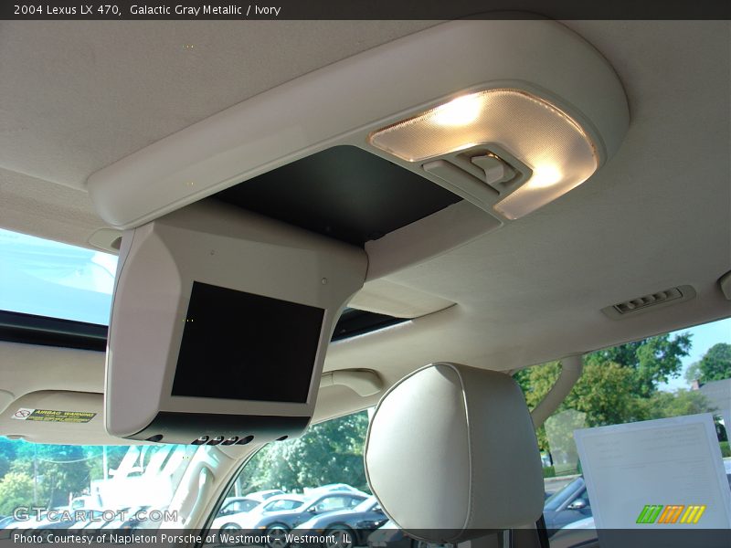 Galactic Gray Metallic / Ivory 2004 Lexus LX 470