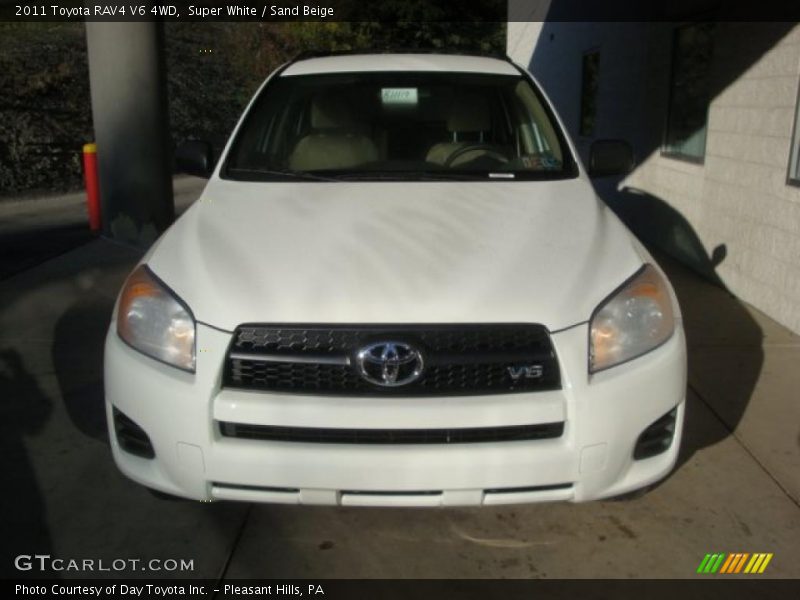 Super White / Sand Beige 2011 Toyota RAV4 V6 4WD