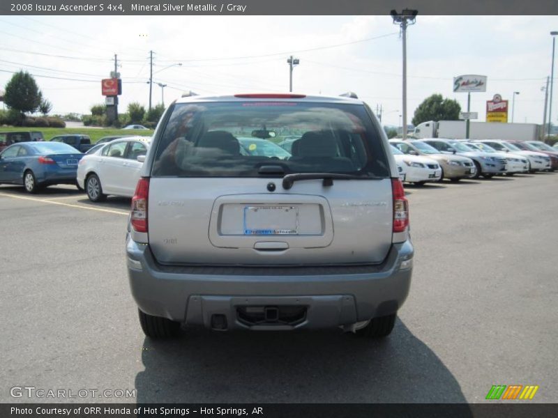 Mineral Silver Metallic / Gray 2008 Isuzu Ascender S 4x4