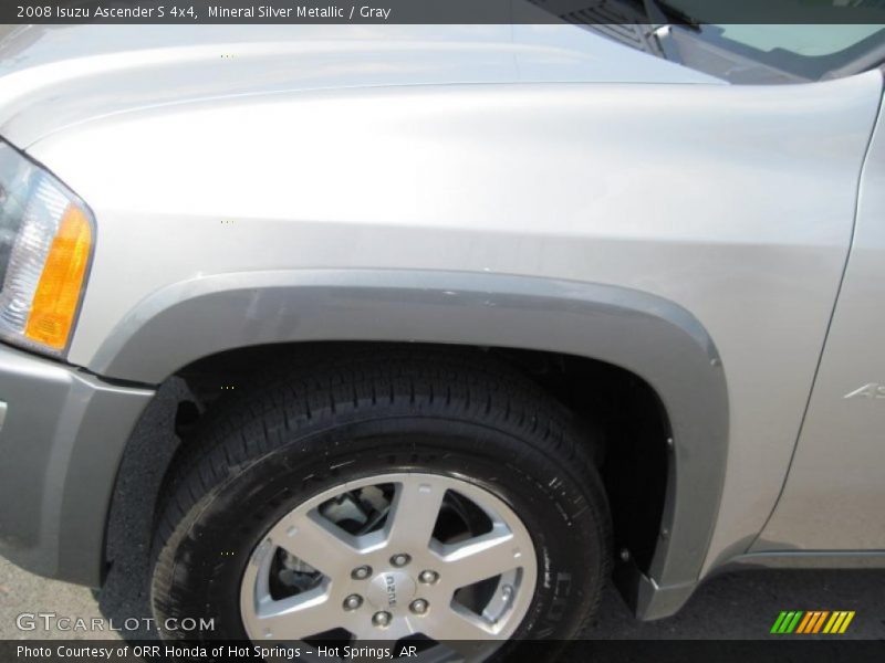 Mineral Silver Metallic / Gray 2008 Isuzu Ascender S 4x4