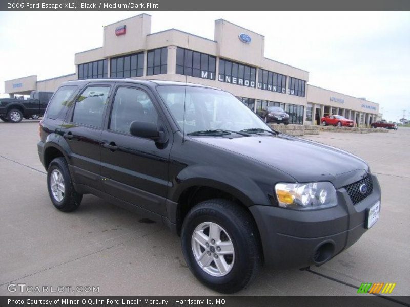 Black / Medium/Dark Flint 2006 Ford Escape XLS