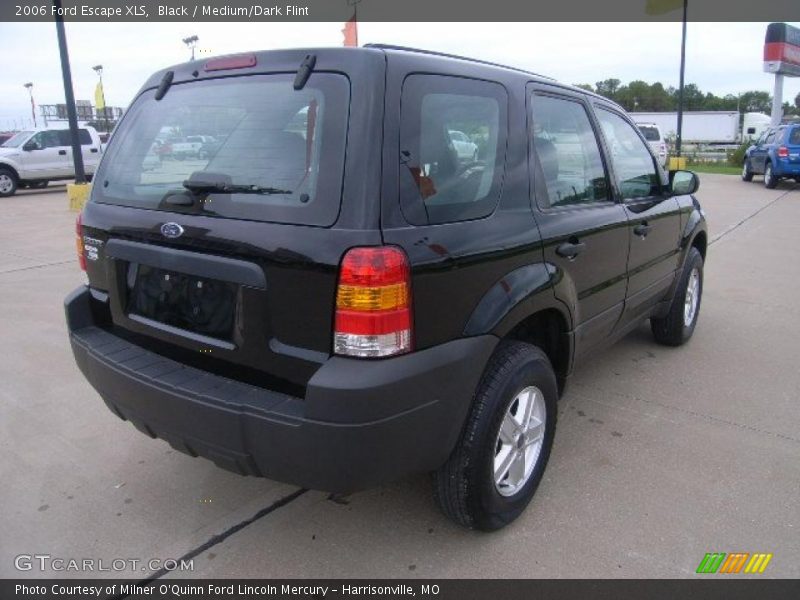 Black / Medium/Dark Flint 2006 Ford Escape XLS