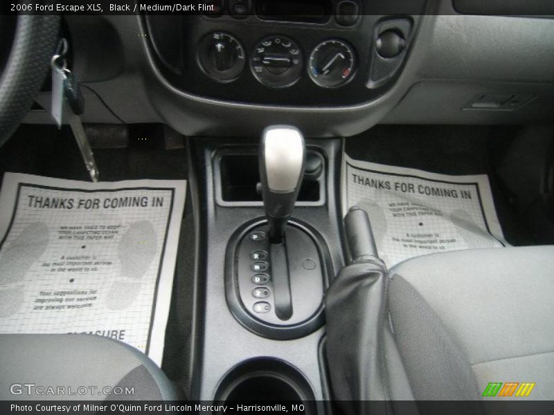 Black / Medium/Dark Flint 2006 Ford Escape XLS