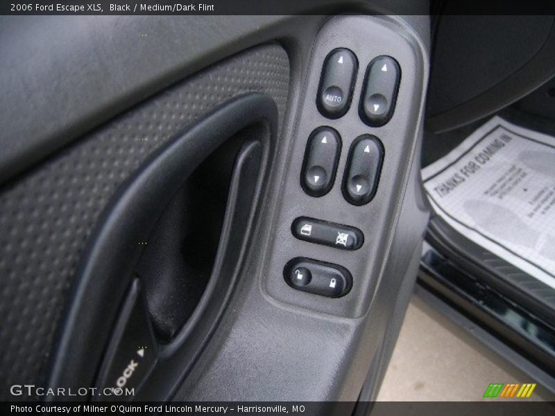 Black / Medium/Dark Flint 2006 Ford Escape XLS