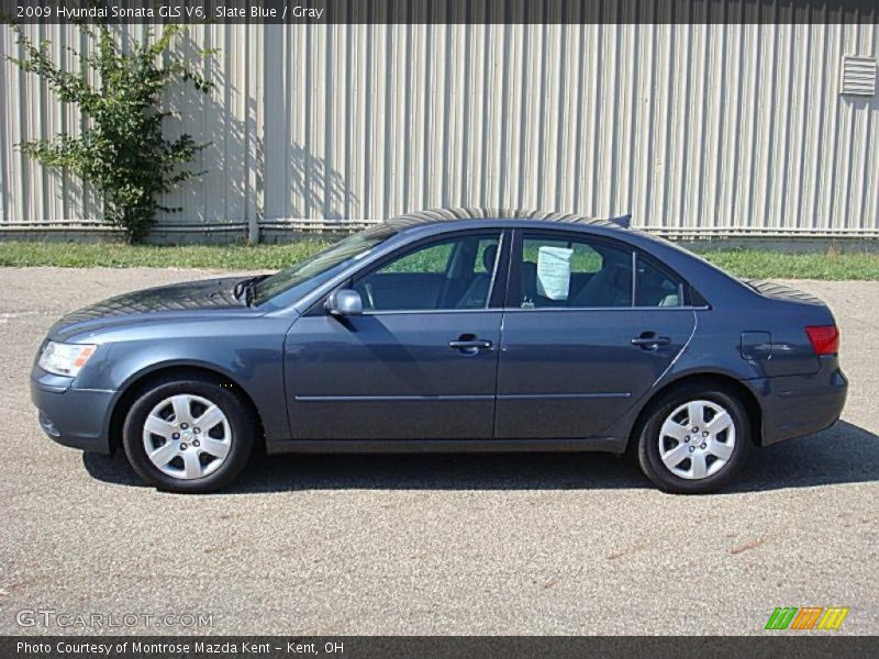 Slate Blue / Gray 2009 Hyundai Sonata GLS V6