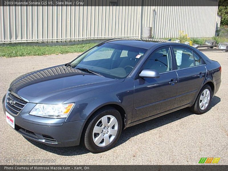 Slate Blue / Gray 2009 Hyundai Sonata GLS V6