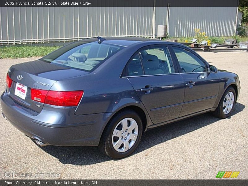 Slate Blue / Gray 2009 Hyundai Sonata GLS V6