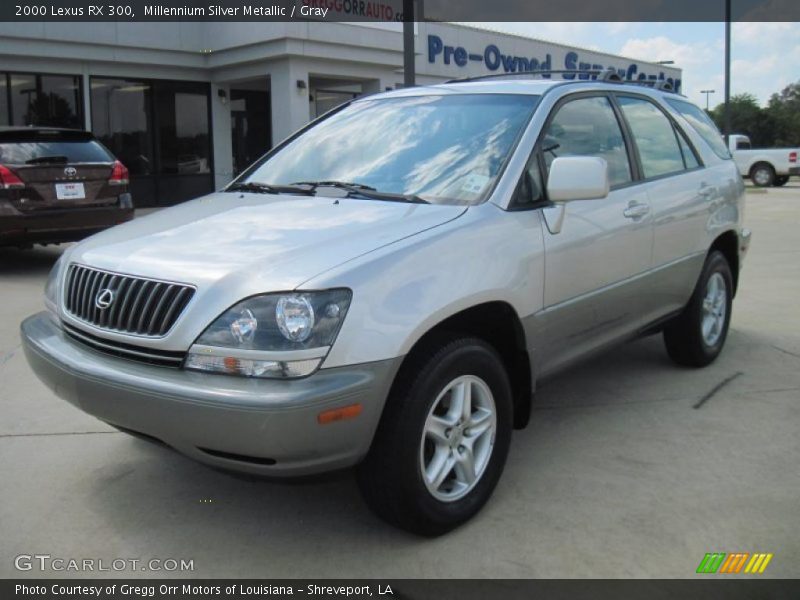 Millennium Silver Metallic / Gray 2000 Lexus RX 300