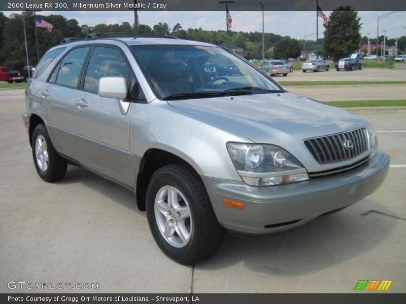 Millennium Silver Metallic / Gray 2000 Lexus RX 300