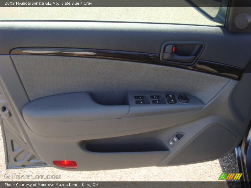 Slate Blue / Gray 2009 Hyundai Sonata GLS V6