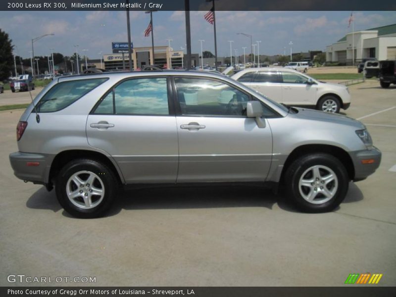 Millennium Silver Metallic / Gray 2000 Lexus RX 300