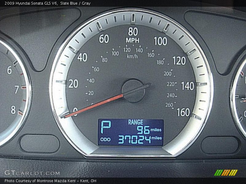 Slate Blue / Gray 2009 Hyundai Sonata GLS V6