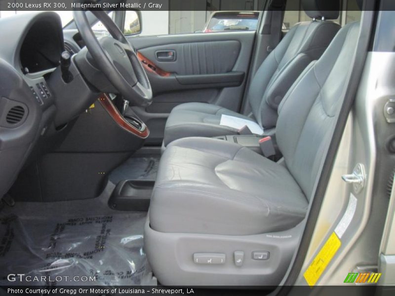 Millennium Silver Metallic / Gray 2000 Lexus RX 300