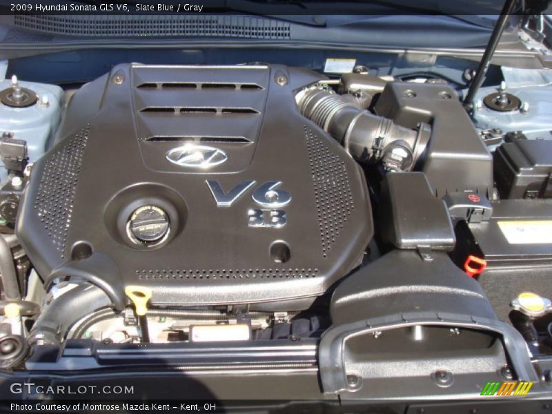 Slate Blue / Gray 2009 Hyundai Sonata GLS V6