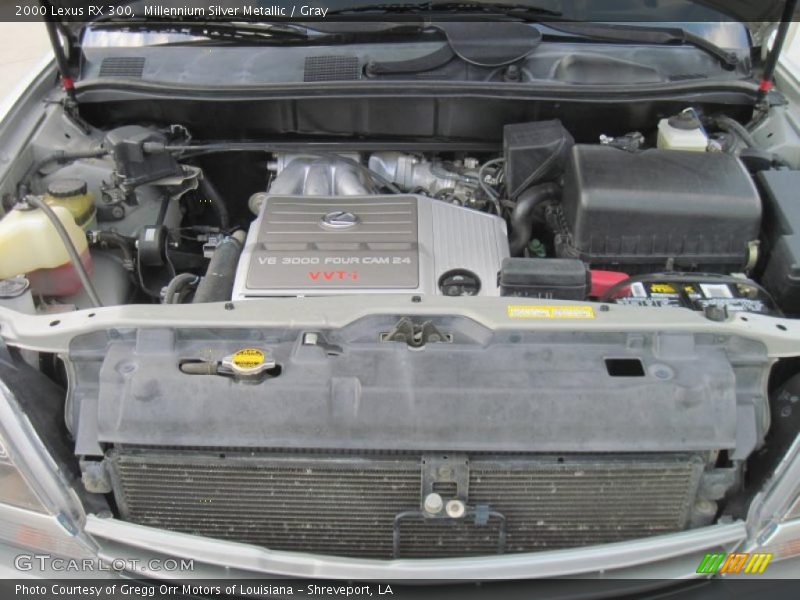 Millennium Silver Metallic / Gray 2000 Lexus RX 300
