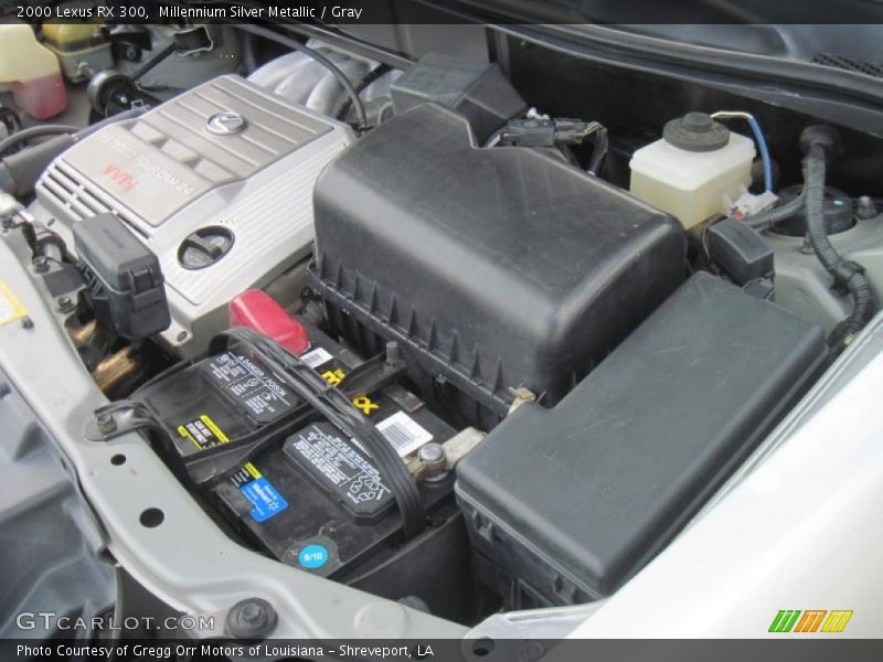 Millennium Silver Metallic / Gray 2000 Lexus RX 300