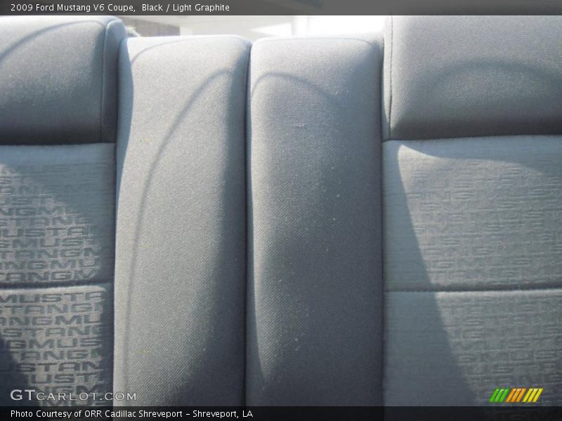 Black / Light Graphite 2009 Ford Mustang V6 Coupe