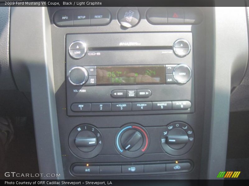 Black / Light Graphite 2009 Ford Mustang V6 Coupe
