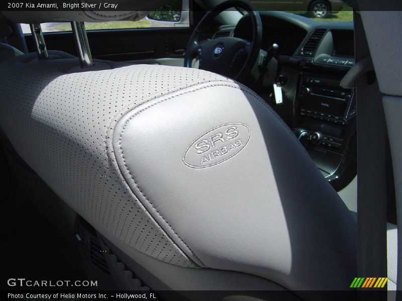 Bright Silver / Gray 2007 Kia Amanti