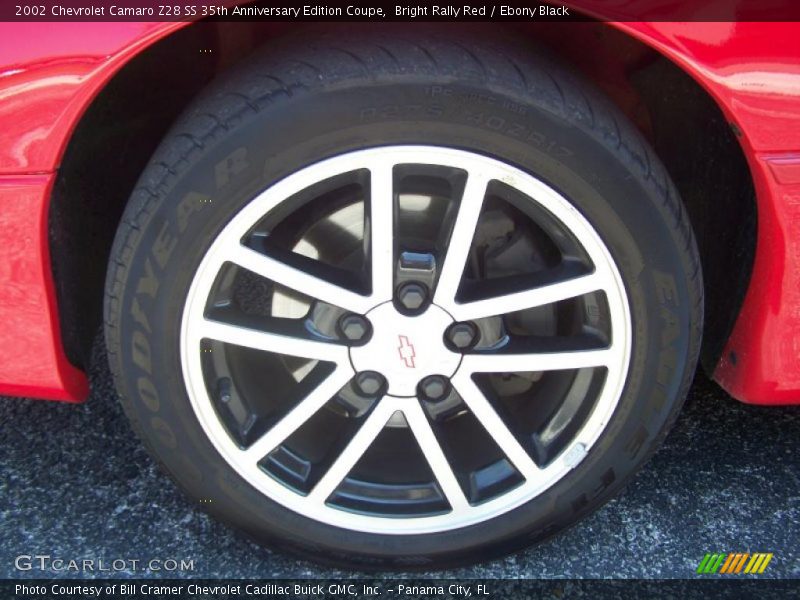 Bright Rally Red / Ebony Black 2002 Chevrolet Camaro Z28 SS 35th Anniversary Edition Coupe