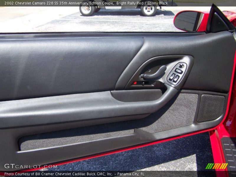 Bright Rally Red / Ebony Black 2002 Chevrolet Camaro Z28 SS 35th Anniversary Edition Coupe