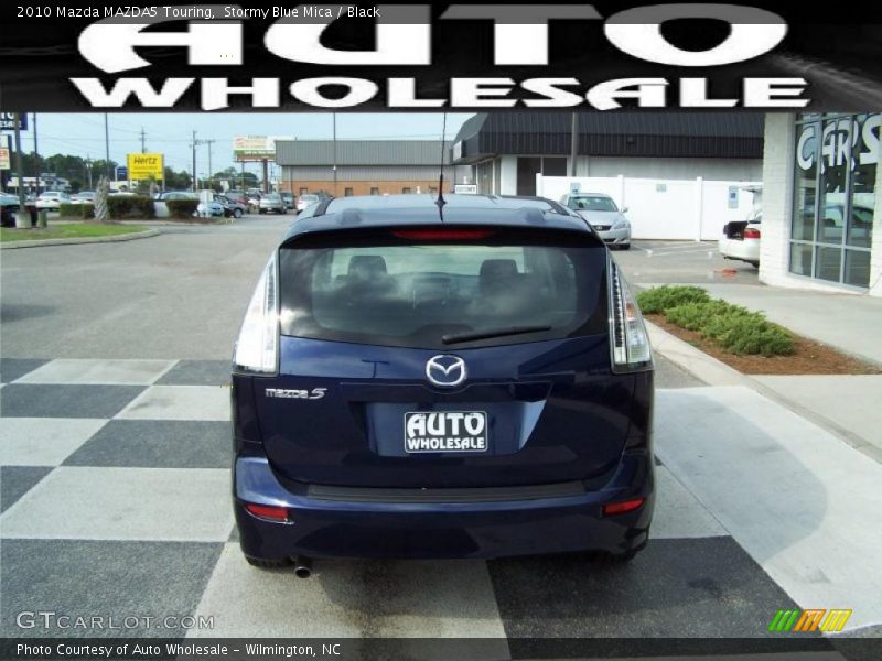 Stormy Blue Mica / Black 2010 Mazda MAZDA5 Touring