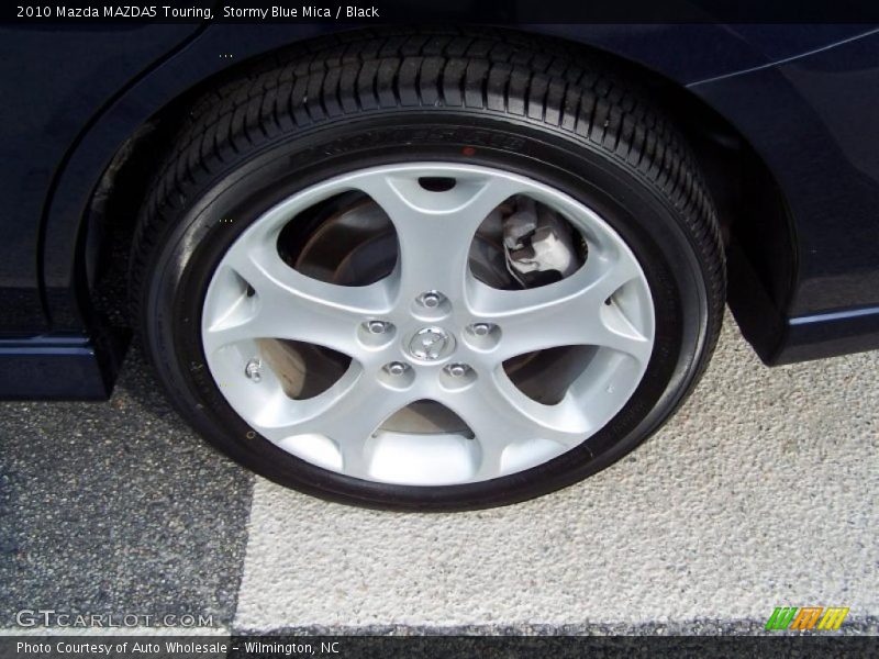 Stormy Blue Mica / Black 2010 Mazda MAZDA5 Touring