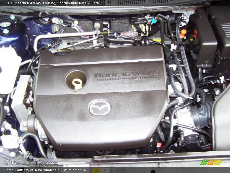 Stormy Blue Mica / Black 2010 Mazda MAZDA5 Touring