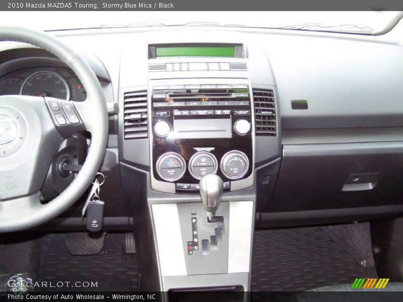 Stormy Blue Mica / Black 2010 Mazda MAZDA5 Touring