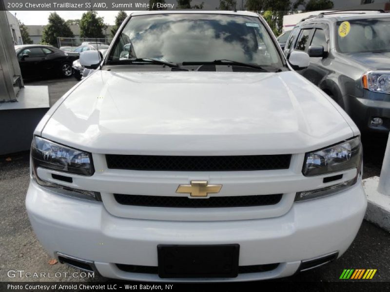 Summit White / Ebony 2009 Chevrolet TrailBlazer SS AWD