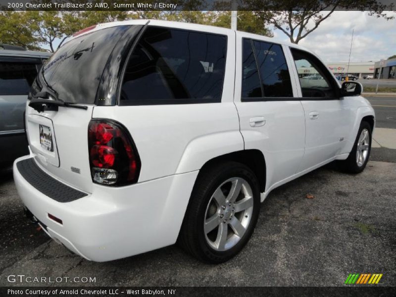 Summit White / Ebony 2009 Chevrolet TrailBlazer SS AWD