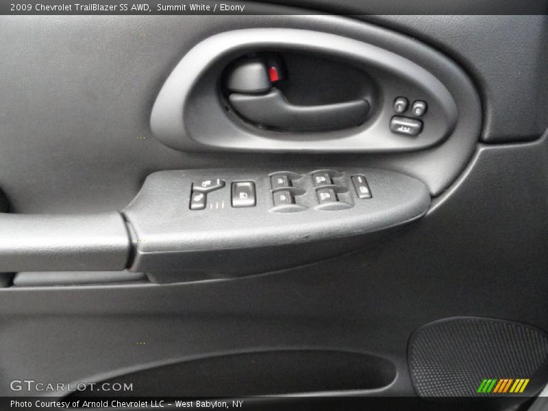 Summit White / Ebony 2009 Chevrolet TrailBlazer SS AWD