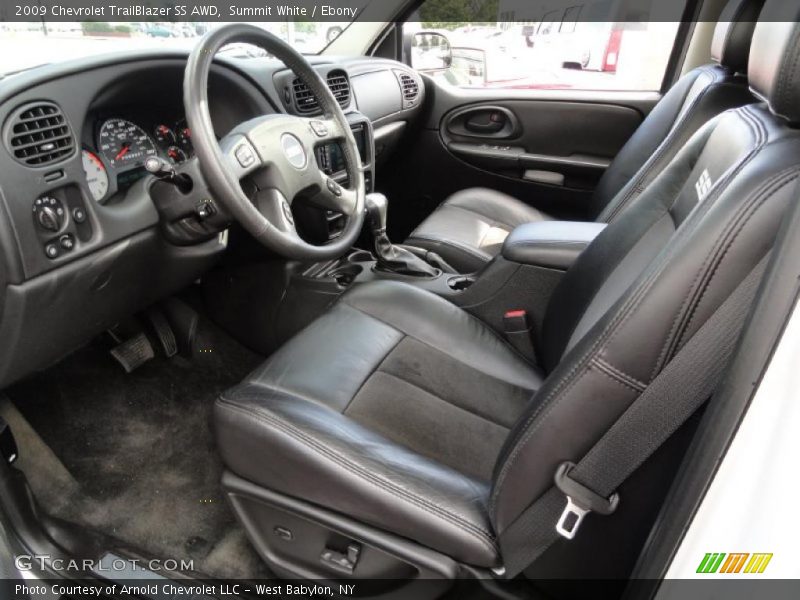 Summit White / Ebony 2009 Chevrolet TrailBlazer SS AWD