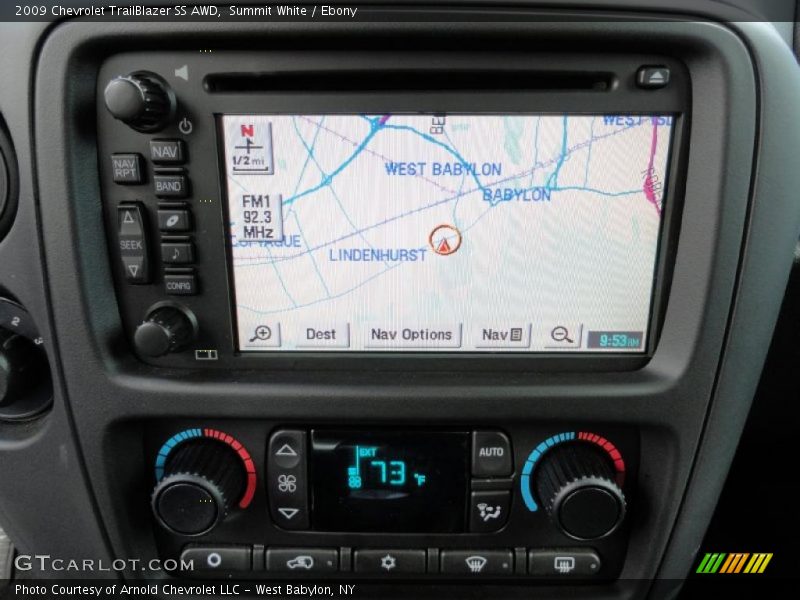 Summit White / Ebony 2009 Chevrolet TrailBlazer SS AWD