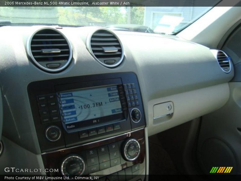 Alabaster White / Ash 2006 Mercedes-Benz ML 500 4Matic Limousine