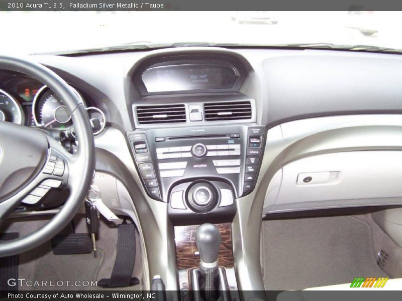 Palladium Silver Metallic / Taupe 2010 Acura TL 3.5