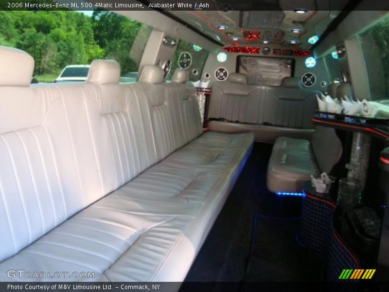 Alabaster White / Ash 2006 Mercedes-Benz ML 500 4Matic Limousine