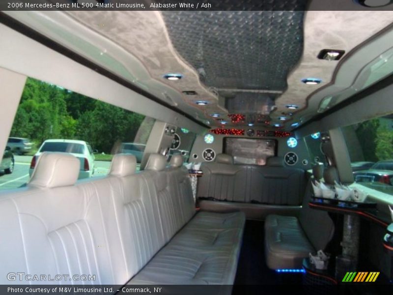 Alabaster White / Ash 2006 Mercedes-Benz ML 500 4Matic Limousine