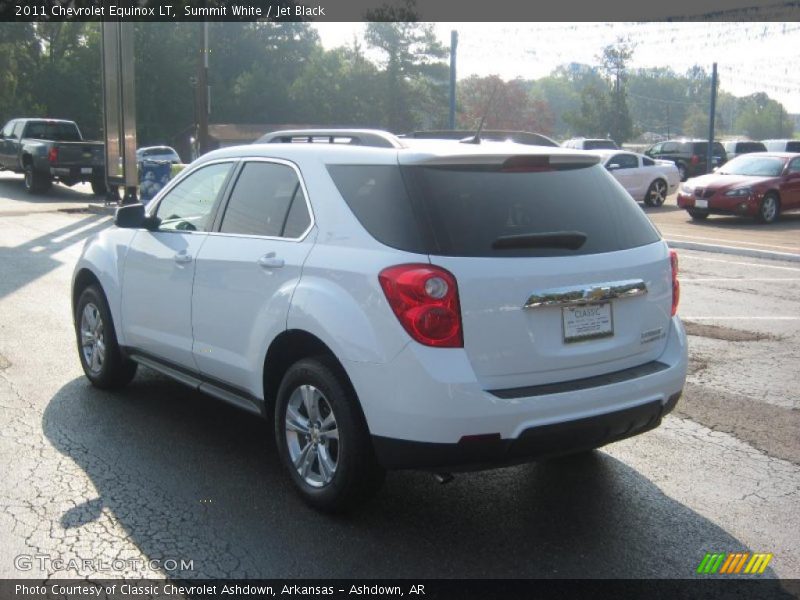 Summit White / Jet Black 2011 Chevrolet Equinox LT